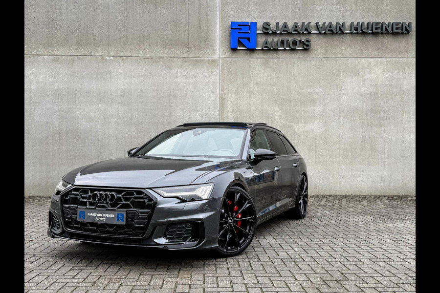 Audi A6 Avant 55TFSI e 367pk Quattro Competition S Edition S-Line FACELIFT! Pano|RS-Kuipstoelen+Memory|HUD|360° View|B&O|HD Matrix