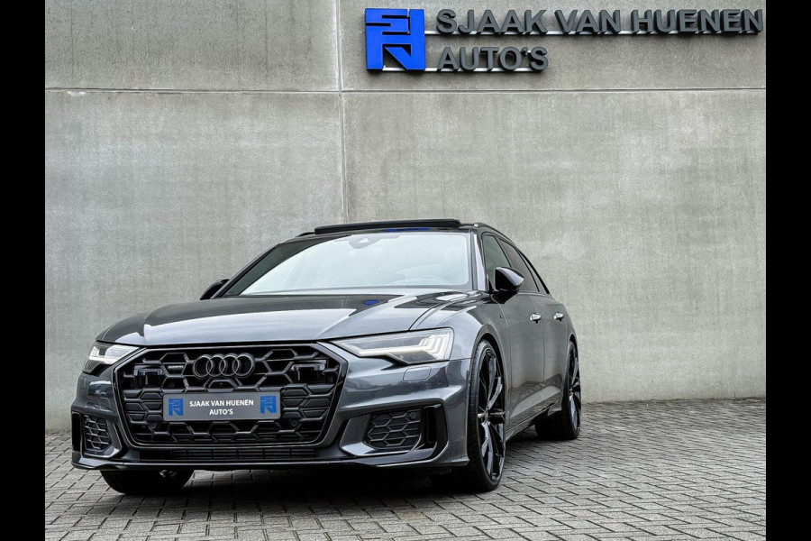 Audi A6 Avant 55TFSI e 367pk Quattro Competition S Edition S-Line FACELIFT! Pano|RS-Kuipstoelen+Memory|HUD|360° View|B&O|HD Matrix