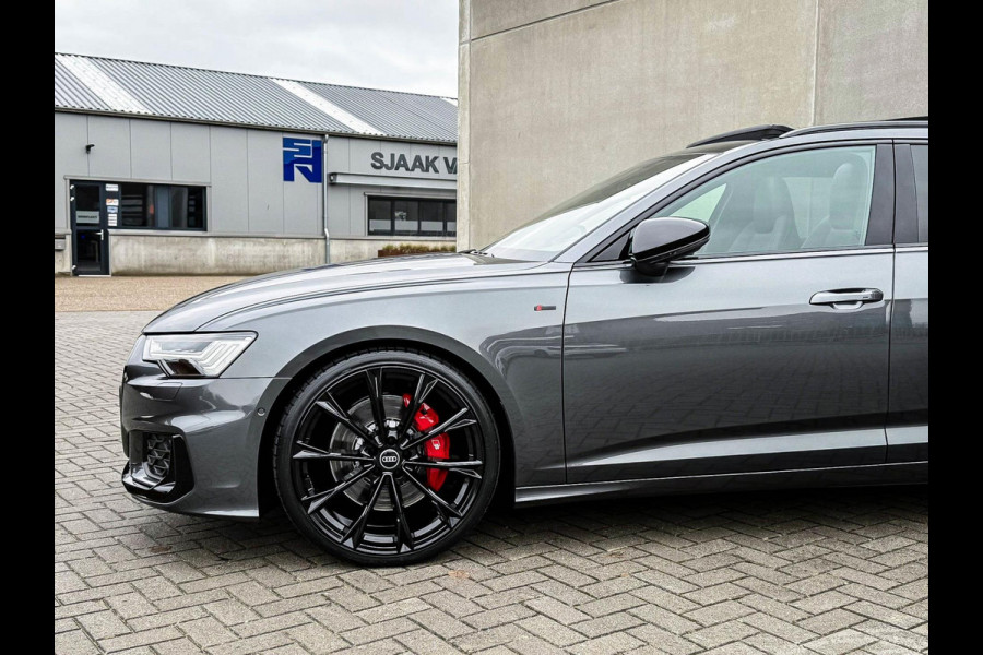 Audi A6 Avant 55TFSI e 367pk Quattro Competition S Edition S-Line FACELIFT! Pano|RS-Kuipstoelen+Memory|HUD|360° View|B&O|HD Matrix