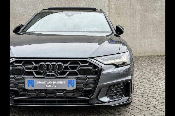 Audi A6 Avant 55TFSI e 367pk Quattro Competition S Edition S-Line FACELIFT! Pano|RS-Kuipstoelen+Memory|HUD|360° View|B&O|HD Matrix