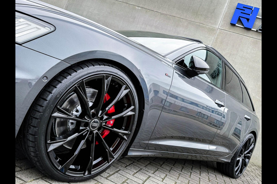 Audi A6 Avant 55TFSI e 367pk Quattro Competition S Edition S-Line FACELIFT! Pano|RS-Kuipstoelen+Memory|HUD|360° View|B&O|HD Matrix