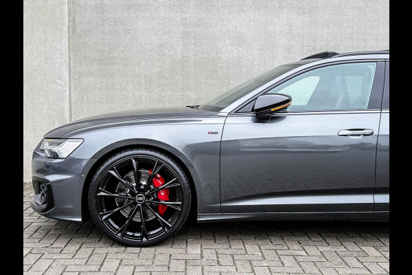 Audi A6 Avant 55TFSI e 367pk Quattro Competition S Edition S-Line FACELIFT! Pano|RS-Kuipstoelen+Memory|HUD|360° View|B&O|HD Matrix