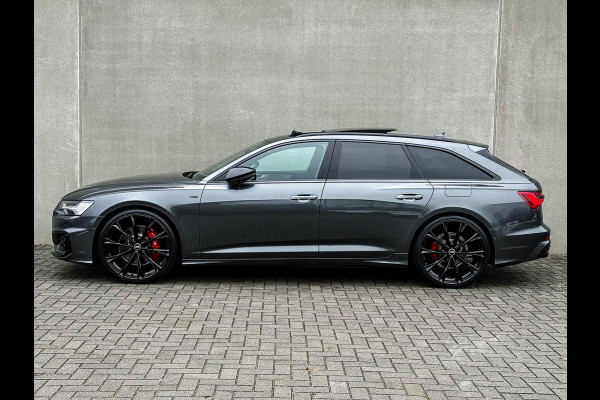 Audi A6 Avant 55TFSI e 367pk Quattro Competition S Edition S-Line FACELIFT! Pano|RS-Kuipstoelen+Memory|HUD|360° View|B&O|HD Matrix