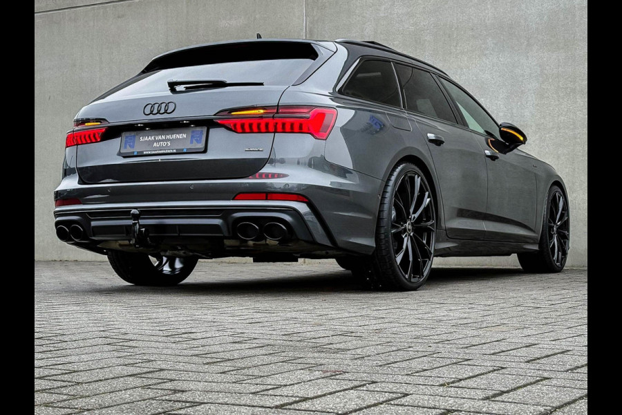 Audi A6 Avant 55TFSI e 367pk Quattro Competition S Edition S-Line FACELIFT! Pano|RS-Kuipstoelen+Memory|HUD|360° View|B&O|HD Matrix