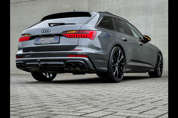 Audi A6 Avant 55TFSI e 367pk Quattro Competition S Edition S-Line FACELIFT! Pano|RS-Kuipstoelen+Memory|HUD|360° View|B&O|HD Matrix