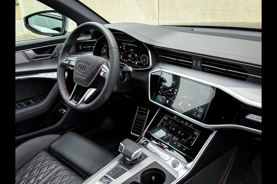Audi A6 Avant 55TFSI e 367pk Quattro Competition S Edition S-Line FACELIFT! Pano|RS-Kuipstoelen+Memory|HUD|360° View|B&O|HD Matrix