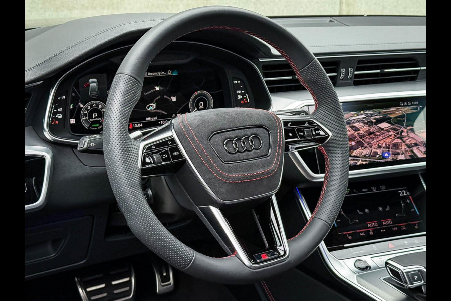 Audi A6 Avant 55TFSI e 367pk Quattro Competition S Edition S-Line FACELIFT! Pano|RS-Kuipstoelen+Memory|HUD|360° View|B&O|HD Matrix