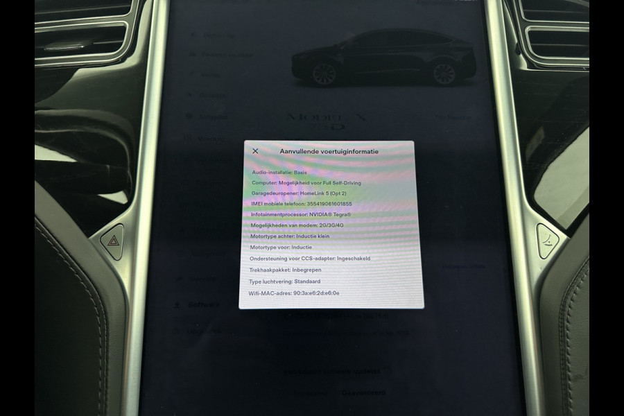 Tesla Model X 75D Base [ 7-Pers. ] Aut. *PANO-WINDOW | AUTOPILOT | LEATHER | TOPVIEW | NAVI-FULLMAP | FULL-LED | AIRSUSPENSION | DIGI-COCKPIT | KEYLESS | CAMERA | DAB+ | HEATED-COMFORTSEATS | 20''ALU*