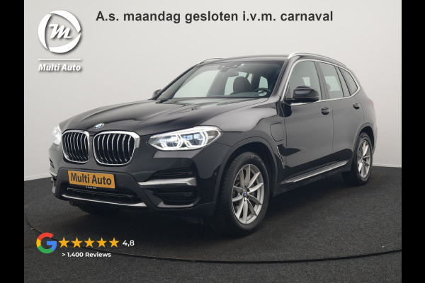 BMW X3 xDrive30e Luxury Line Plug In Hybrid 293pk Dealer O.H. PHEV | Trekhaak Af Fabriek | Camera | Adaptief Onderstel | Lederen Sportstoelen Memory & Verwarmd | Hifi Sound | Sfeerverlichting | Blis | Apple Carplay | Keyless | Navigatie | DAB |
