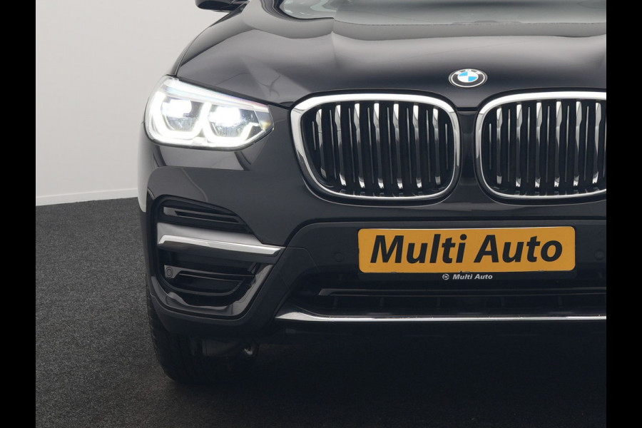 BMW X3 xDrive30e Luxury Line Plug In Hybrid 293pk Dealer O.H. PHEV | Trekhaak Af Fabriek | Camera | Adaptief Onderstel | Lederen Sportstoelen Memory & Verwarmd | Hifi Sound | Sfeerverlichting | Blis | Apple Carplay | Keyless | Navigatie | DAB |