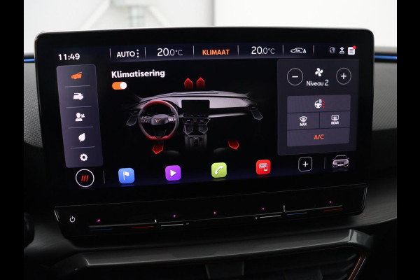 CUPRA Leon 1.4 e-Hybrid VZ Business | 245pk | Origineel NL | Trekhaak | Stuurverwarming |  Carplay | Adaptive cruise | Sfeerverlichting | Navigatie | Parkeerhulp | Keyless | PHEV | Plug In