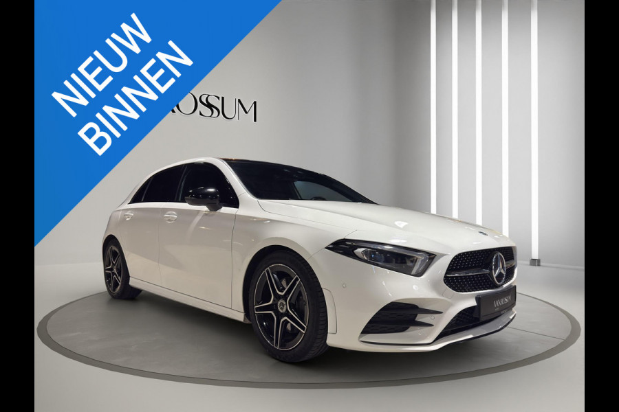 Mercedes-Benz A-Klasse 220 Premium Plus AMG | Sfeer | 18"| Camera | Stoelverw | Parkeersensors | Burmester | Matrix |