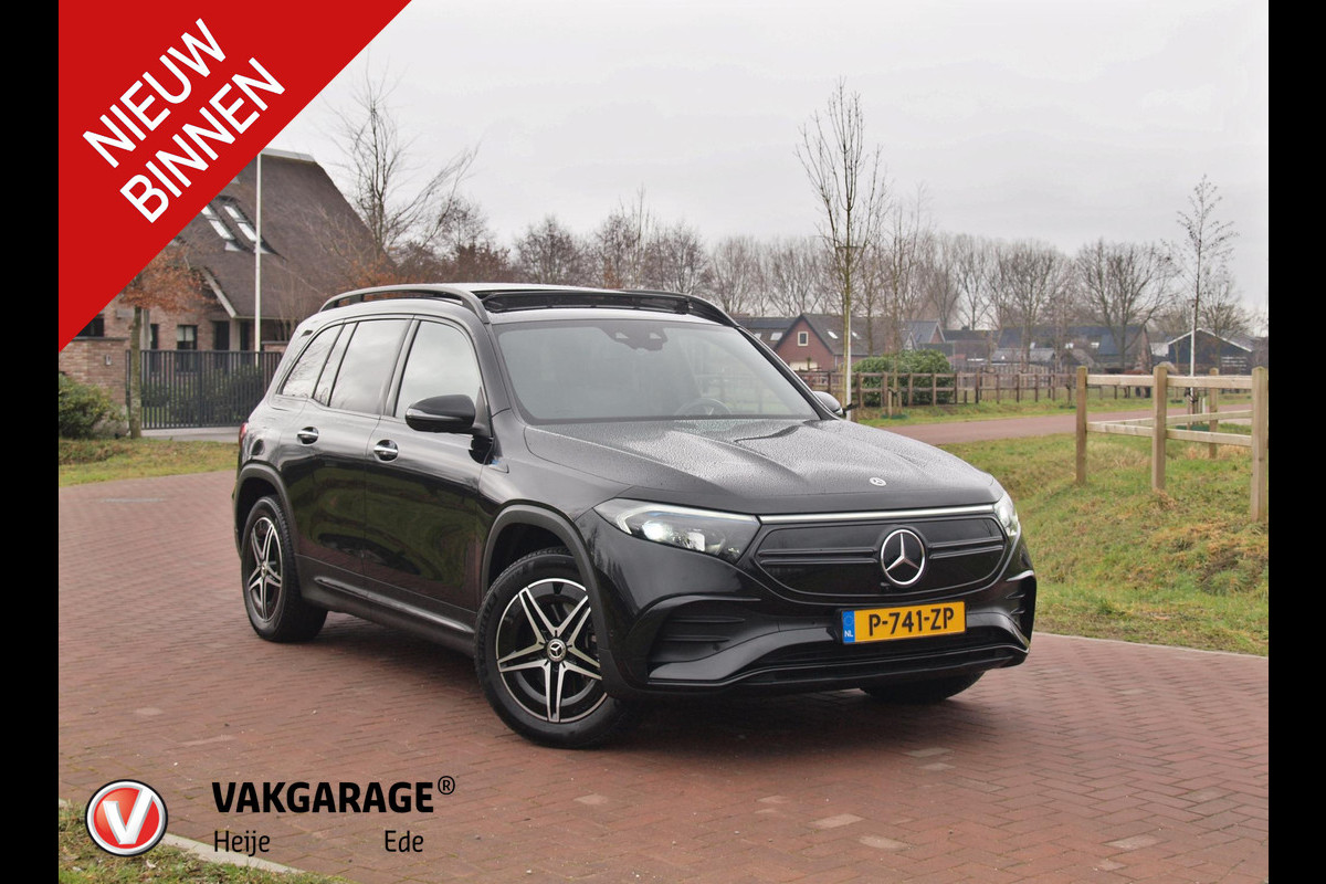 Mercedes-Benz EQB 250 AMG Line 67 kWh | SOH 95% | Panoramadak | Head-Up Display | 360 Camera | Sfeerverlichting |