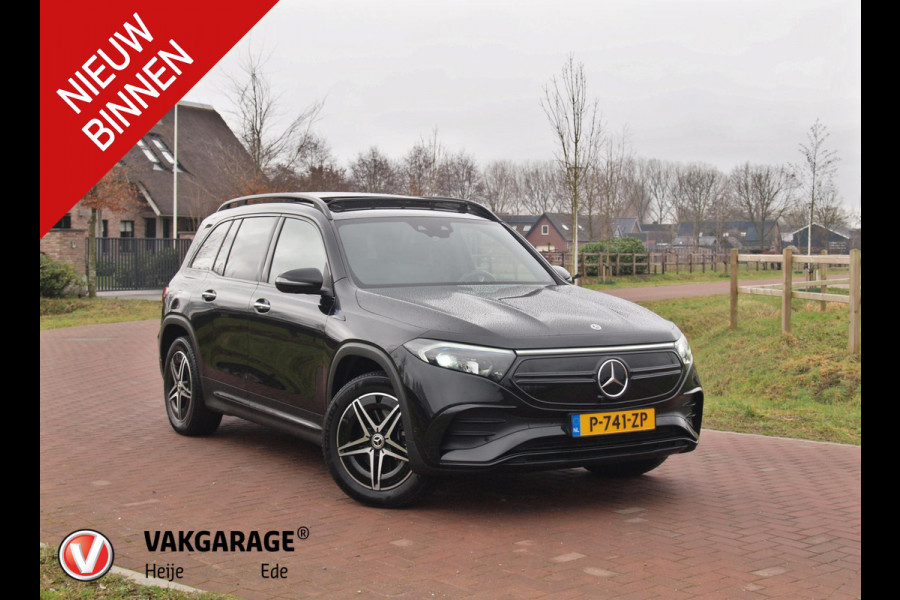 Mercedes-Benz EQB 250 AMG Line 67 kWh | SOH 95% | Panoramadak | Head-Up Display | 360 Camera | Sfeerverlichting |