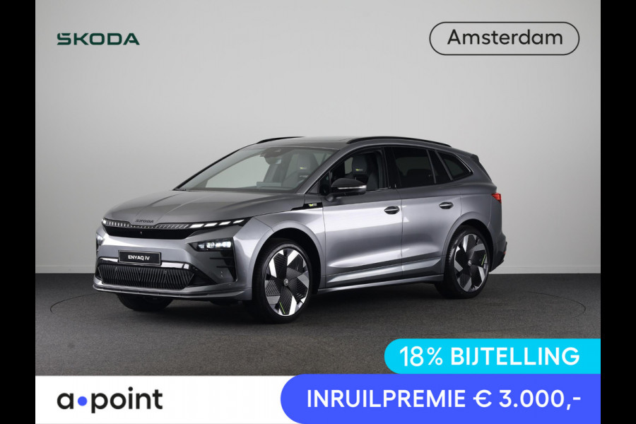 Škoda Enyaq 85X RS 340pk | Leder | 21 inch | Panoramadak | Head Up Display |