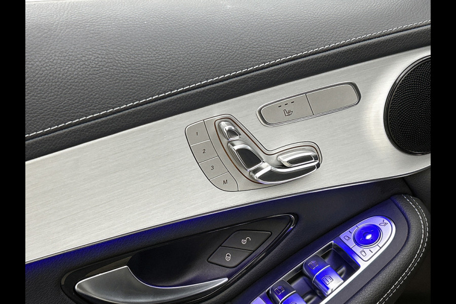 Mercedes-Benz GLC 300e 4MATIC Premium (SFEERVERLICHTING, ELEKT. WEGKLAPBARE TREKHAAK, ADAPTIEVE CRUISE, GOED ONDERHOUDEN)