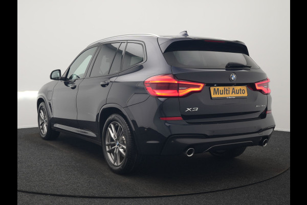 BMW X3 xDrive30e M Sport Plug In Hybrid 293pk Dealer O.H. PHEV | Head Up | 360 Camera | Lederen Sportstoelen Verwarmd | Sfeerverlichting | Keyless | Blis | Virtual | Navigatie | DAB | Cruise Control | Carbon Schwarz Metallic |