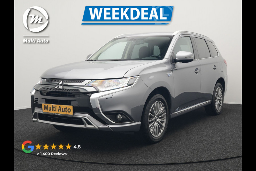 Mitsubishi Outlander 2.4 Pure Plug In Hybrid 225pk Dealer O.H. PHEV | Apple Carplay | Camera | Sportstoelen Verwarmd | Keyless | Cruise Control | DAB |