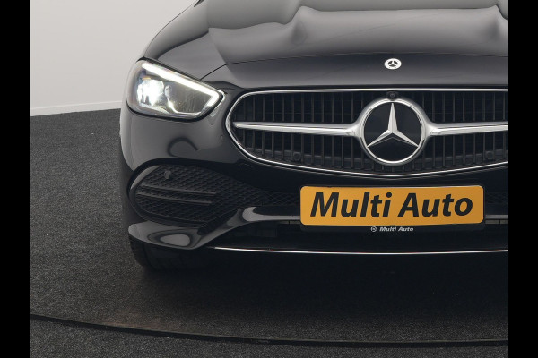 Mercedes-Benz C-Klasse Estate 300 e Avantgarde Plug In Hybrid 313pk Dealer O.H. PHEV | Panodak | 360 Camera | Lederen Sportstoelen & Stuur Verwarmd | Sfeerverlichting | Apple Carplay | Blis | Navigatie | Cruise Control | Virtual | DAB |