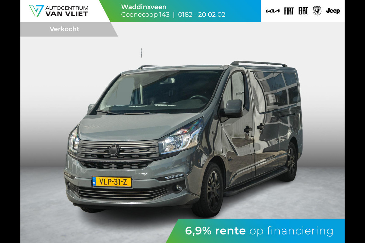 Fiat Talento 2.0 MultiJet L2H1 SX DC 170pk | Apple Carplay | Clima | 17" | Camera | Cruise | Schuifdeur links | Laadruimte pakket