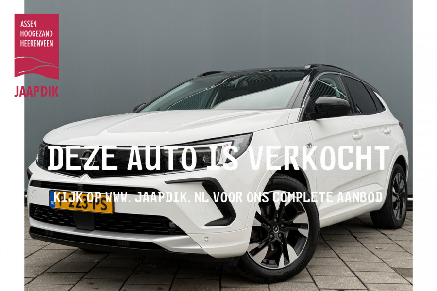 Opel Grandland BWJ 2022 | 1.2T 131PK Ultimate | TREKHAAK | 360 CAMERA | LEDER/ALCANTARA | CLIMA | WINTERPAKKET | NAVI | CARPLAY