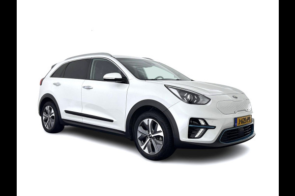 Kia e-Niro DynamicLine 64 kWh [ 3-Fase ] {SOH-100%} (INCL-BTW) Aut.*LEATHER-FABRIC | NAVI-FULLMAP | DAB+ | ADAPTIVE-CRUISE | CAMERA | HEATED-COMFORTSEATS | KEYLESS | DIGI-COCKPIT | SHIFT-PADDLES | CARPLAY | LANE-ASSIST | ...