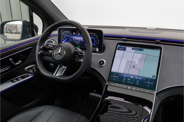 Mercedes-Benz EQE SUV 500 4Matic AMG Premium Plus, Vierwielsturing, Pano, Luchtvering, Burmester, Head-up, Distronic, Nightpack, 408pk