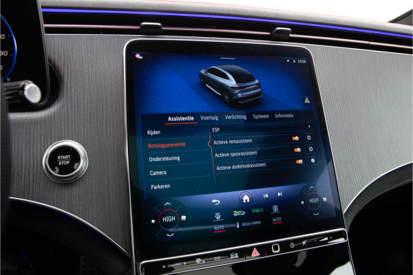 Mercedes-Benz EQE SUV 500 4Matic AMG Premium Plus, Vierwielsturing, Pano, Luchtvering, Burmester, Head-up, Distronic, Nightpack, 408pk