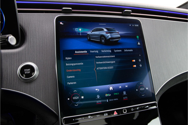 Mercedes-Benz EQE SUV 500 4Matic AMG Premium Plus, Vierwielsturing, Pano, Luchtvering, Burmester, Head-up, Distronic, Nightpack, 408pk