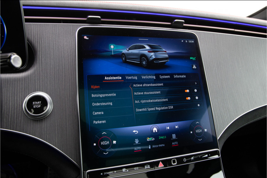 Mercedes-Benz EQE SUV 500 4Matic AMG Premium Plus, Vierwielsturing, Pano, Luchtvering, Burmester, Head-up, Distronic, Nightpack, 408pk