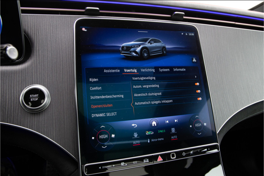Mercedes-Benz EQE SUV 500 4Matic AMG Premium Plus, Vierwielsturing, Pano, Luchtvering, Burmester, Head-up, Distronic, Nightpack, 408pk