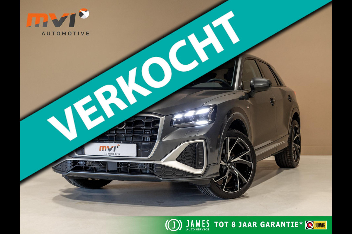 Audi Q2 35 TFSI S Edition / 150pk / Leder / Stoelverwarming / Keyless entry / Matrix LED / Adaptieve cruise control /
