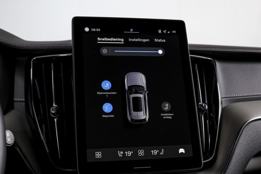 Volvo XC60 2.0 T8 Plug-in hybrid AWD Ultra Black Edition Facelift | Harmon Kardon | S/K Panodak | Dig.Cockpit | Adapt.Cruise | Stoel-+Stuurverw. | 360 Camera | NAV+App.Connect | Auto.Airco | LM 21" | 1049