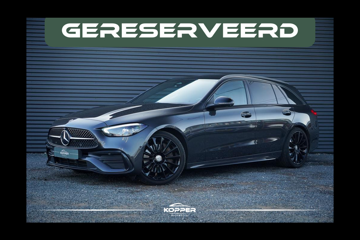 Mercedes-Benz C-Klasse Estate 200 AMG Line / Pano / Burmester / Trekhaak / Stoelverwarming
