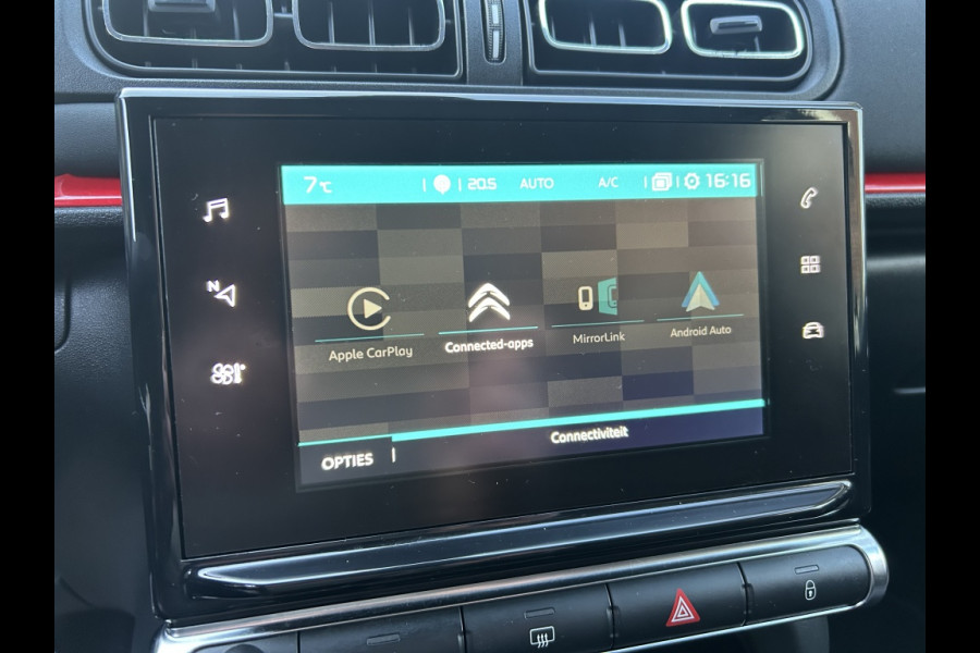 Citroën C3 1.2 Shine Navi, Camera, Carplay, 17" LMV, Trekhaak afn.