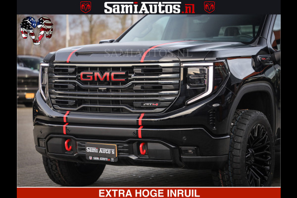 GMC Sierra AT4 6.2 V8 | VIRTUAL COCKPIT | BOM VOL | DC | LPG | RAM DEALER NEDERLAND | Dubbele Cabine met Royale 5 Zitplaatsen | BPM vrij | Nu Leverbaar uit Voorraad | Voorraad Nr 238940 |