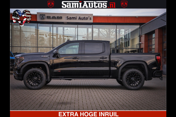 GMC Sierra AT4 6.2 V8 | VIRTUAL COCKPIT | BOM VOL | DC | LPG | RAM DEALER NEDERLAND | Dubbele Cabine met Royale 5 Zitplaatsen | BPM vrij | Nu Leverbaar uit Voorraad | Voorraad Nr 238940 |
