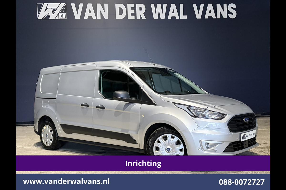 Ford Transit Connect 1.5 EcoBlue 120pk L2H1 Inrichting Euro6 Airco | 3-Zits | Camera | Navigatie | Cruisecontrol | Android Auto Stoelverwarming, Verwarmde voorruit, 1500kg Trekhaak, Parkeersensoren, Bijrijdersbank