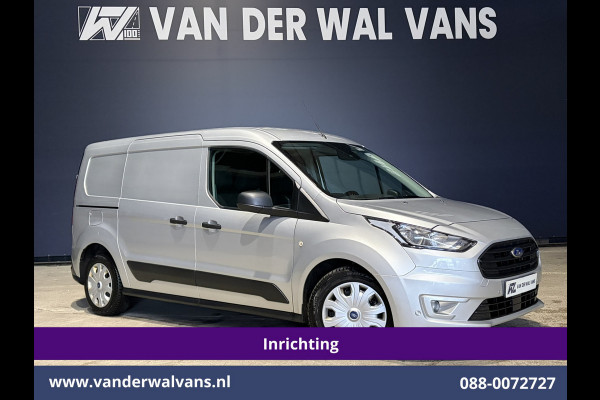Ford Transit Connect 1.5 EcoBlue 120pk L2H1 Inrichting Euro6 Airco | 3-Zits | Camera | Navigatie | Cruisecontrol | Android Auto Stoelverwarming, Verwarmde voorruit, 1500kg Trekhaak, Parkeersensoren, Bijrijdersbank