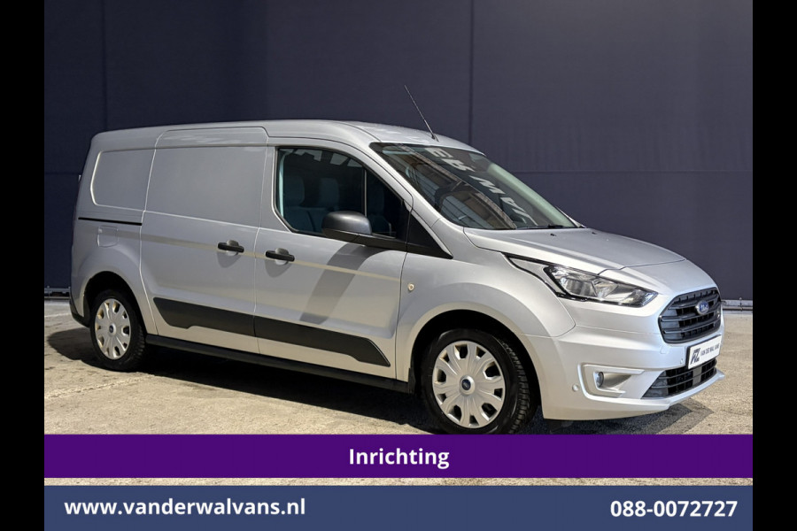 Ford Transit Connect 1.5 EcoBlue 120pk L2H1 Inrichting Euro6 Airco | 3-Zits | Camera | Navigatie | Cruisecontrol | Android Auto Stoelverwarming, Verwarmde voorruit, 1500kg Trekhaak, Parkeersensoren, Bijrijdersbank
