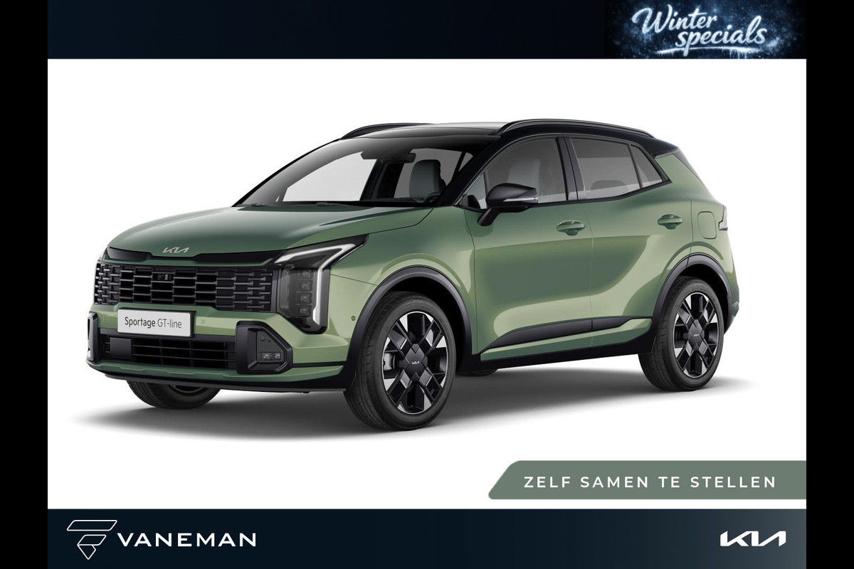 Kia Sportage 1.6 T-GDi Hybrid GT-PlusLine | Apple Carplay/Android Auto | Zelf samenstellen