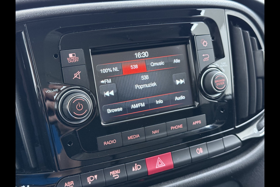Fiat Doblò Cargo 1.6 MJ L1H1 ECO JET, 3 persoon, EURO 6, Cruise Control, airco, navigatie, 6 bak