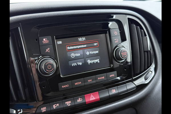 Fiat Doblò Cargo 1.6 MJ L1H1 ECO JET, 3 persoon, EURO 6, Cruise Control, airco, navigatie, 6 bak