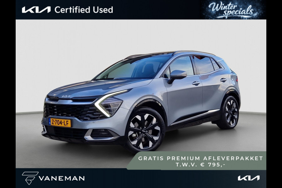 Kia Sportage 1.6 T-GDi Plug-in Hybrid AWD DynamicPlusLine | Mooie LMV | Adapt. Cruise | Elektr. Voorstoelen | Stoel- en Stuurverwarming | Pano Schuif/Kanteldak |