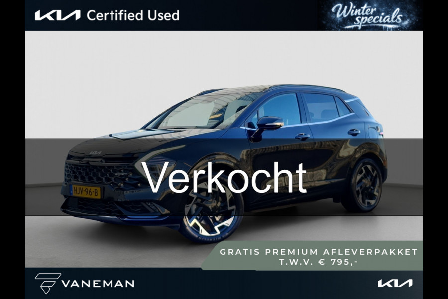 Kia Sportage 1.6 T-GDi Plug-in Hybrid AWD GT-Line | Elektr. Stoelen | Schuif/Kanteldak | Adapt. Cruise | Carplay/Android Auto |