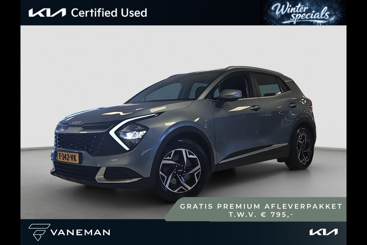 Kia Sportage 1.6 T-GDi MHEV | Camera | Apple CarPlay/Android Auto | Stuur-/Stoelverwarming | 17” Velgen | Clima | PDC | Cruise | LED |
