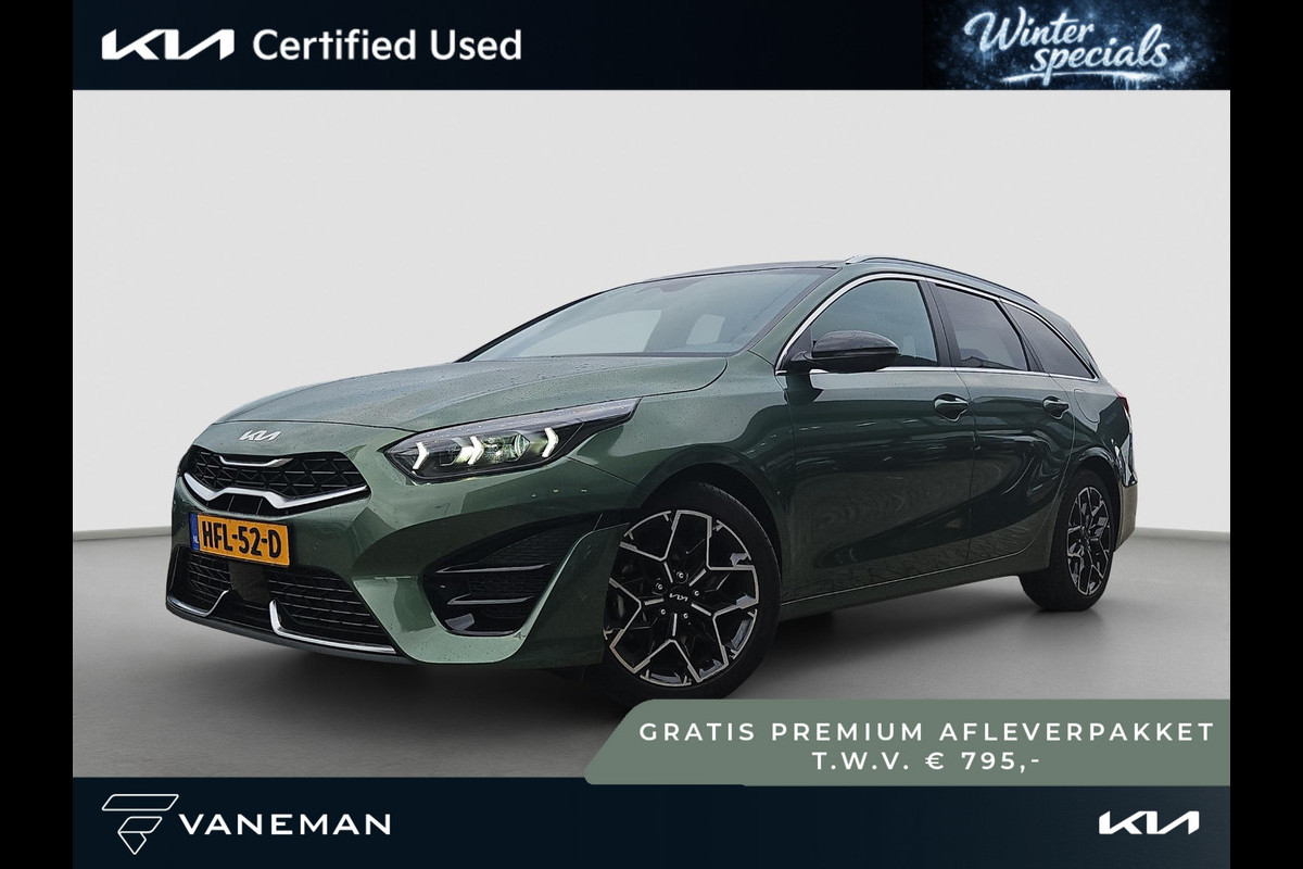 Kia Ceed Sportswagon 1.5 T-GDi GT-Line | Sportstuur | Stoel- en Stuurverwarming | Elektr. Achterklep | Lane Assist |