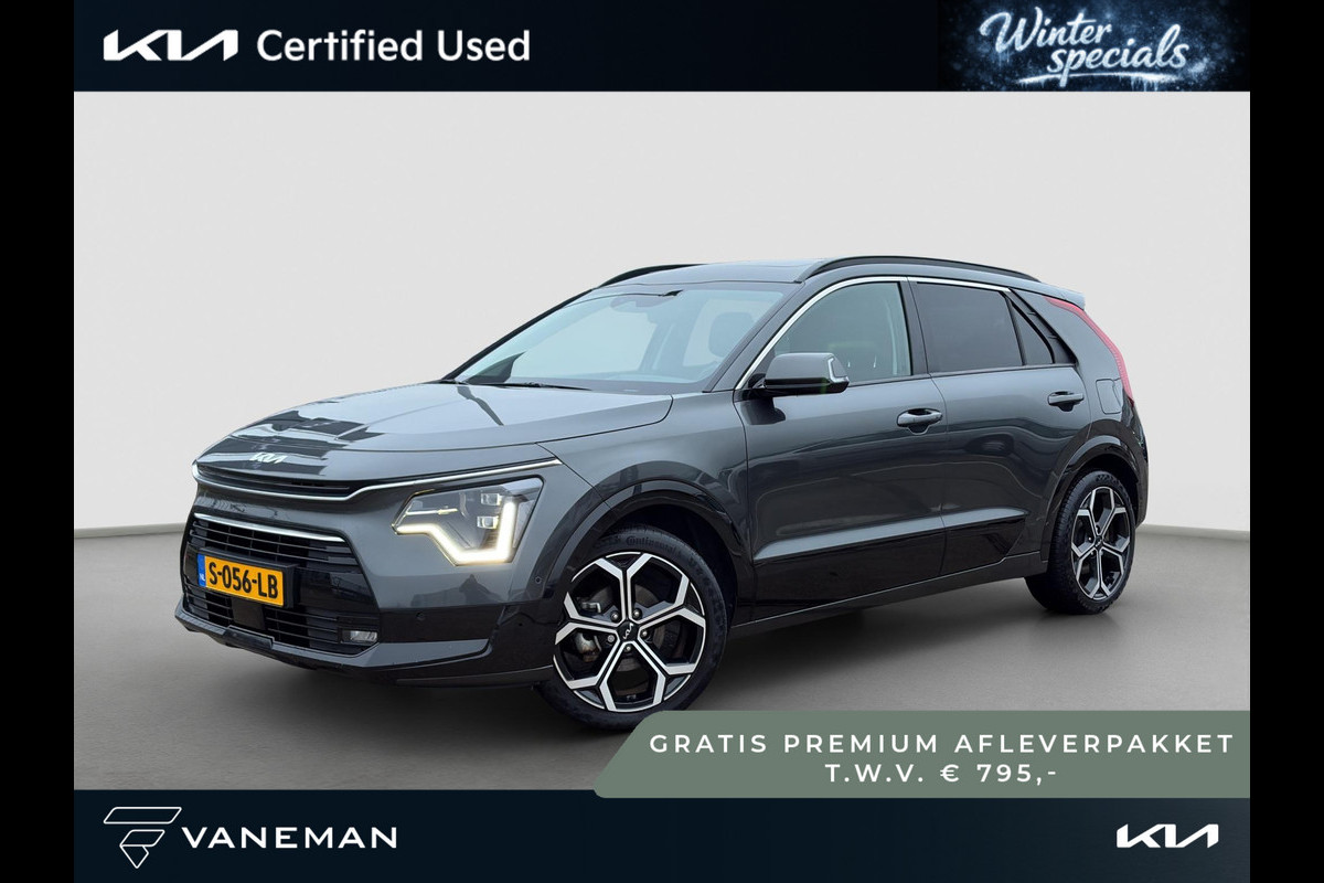 Kia Niro 1.6 GDi Hybrid ExecutiveLine Automaat | Elektrische Geheugenstoelen | Leder | Camera | Cruise | Sensoren | Stoelverwaming & Verkoeling | Apple Carplay & Android Auto |