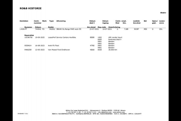 Ford Mustang Mach-E Extended RWD 98 kWh | SOH 94% | Panoramadak | Bang & Olufsen | 360 Camera | Apple Carplay |
