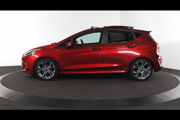 Ford Fiesta BWJ 2020 | 1.0T 124PK Hybrid ST-Line X | PANO DAK | STOEL&STUUR VERW | CAMERA A | CARPLAY | NAVI  | CLIMA | CRUISE | PDC 2X |
